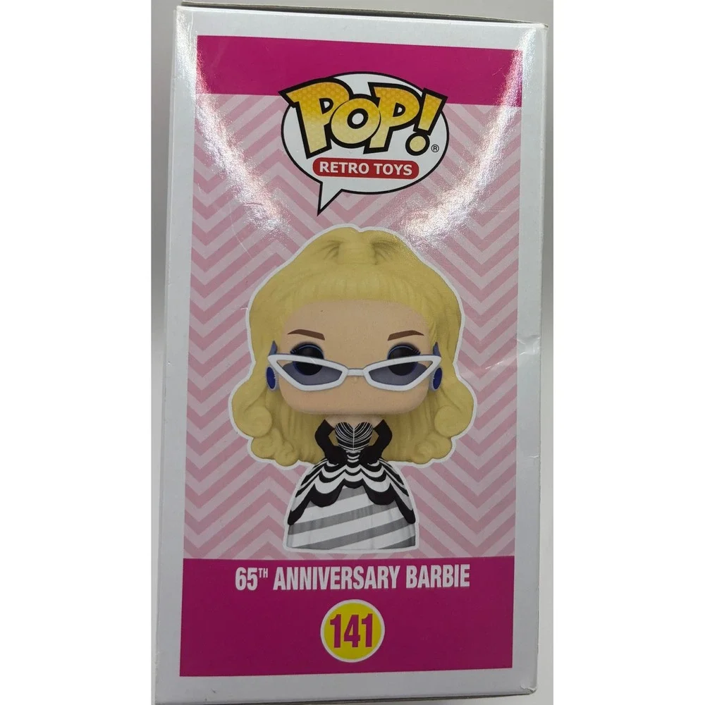 Funko Pop Retro Toys 65th Anniversary Barbie 141 Vinyl Figure 65 Exclusive